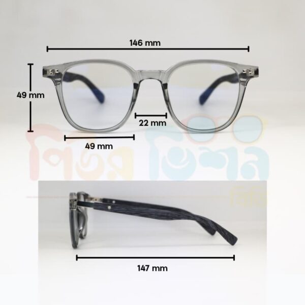 Round Gaze Photo-Bluecut (RGA503)