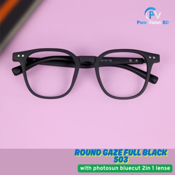Round Gaze Photosun Bluecut