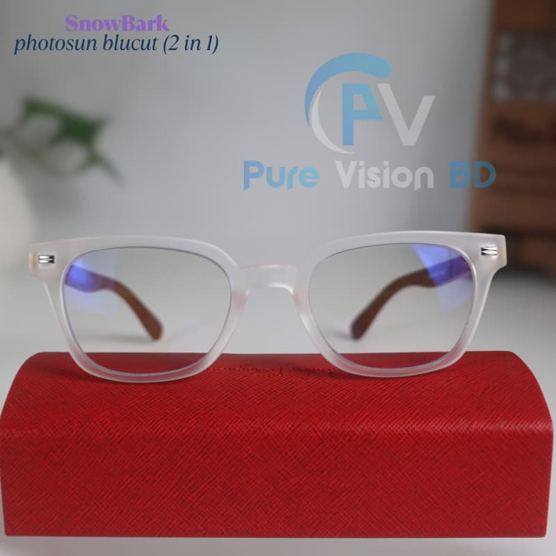 Snow Bark – (Transparent Hipmaster Style Frame) - Image 6