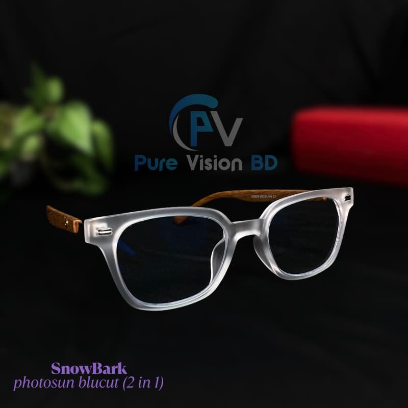 Snow Bark – (Transparent Hipmaster Style Frame) - Image 2