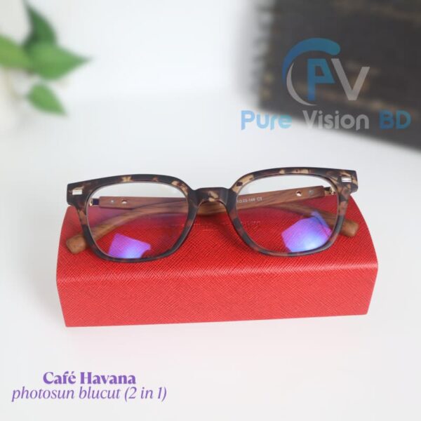 Café Havana – (Brown Tortoise Pattern Frame)