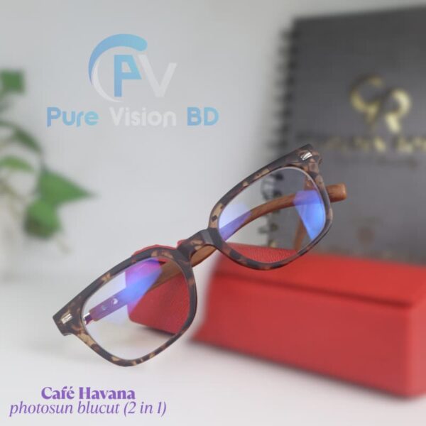 Café Havana – (Brown Tortoise Pattern Frame)