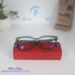 Olive Edge – (Green Transparent Frame)