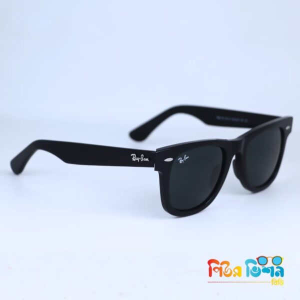 Premium Matte Black Wayfarer – Anti-Glare Lens (RB2140)