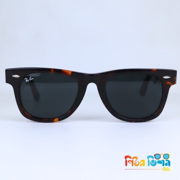 Premium Matte Tortoise Wayfarer – Anti-Glare Lens (RBT2140)