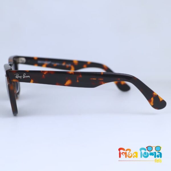 Premium Matte Tortoise Wayfarer – Anti-Glare Lens (RBT2140)