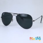 Classic Aviator Polarized black Sunglass (RBbk 3025)