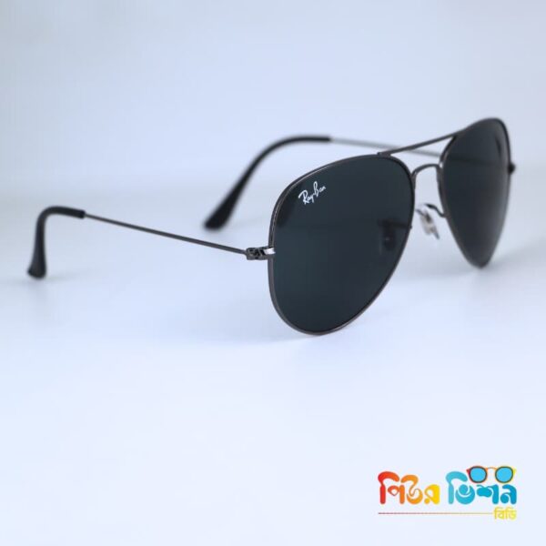 Classic Aviator Polarized black Sunglass (RBbk 3025)