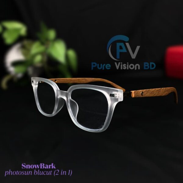 Snow Bark – (Transparent Hipmaster Style Frame)