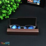 Premium Wooden Finish Hard Glass Box