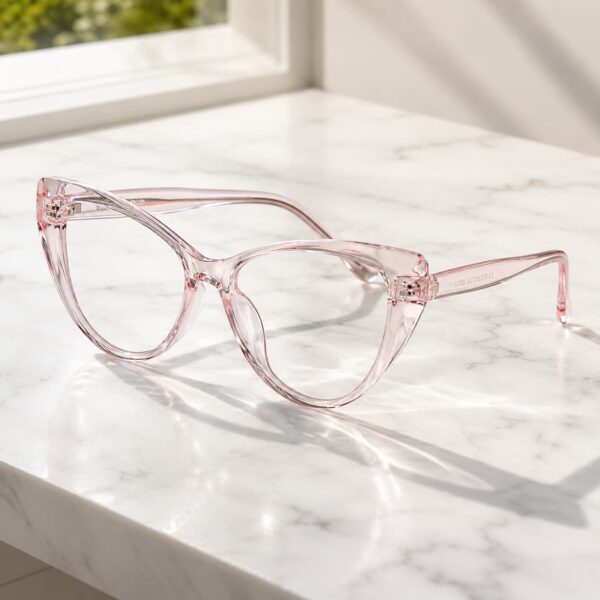Pinky Cat Eye Glass