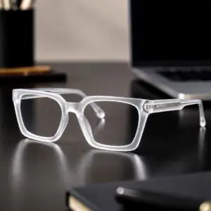 Minimalist Transparent Specs Frame