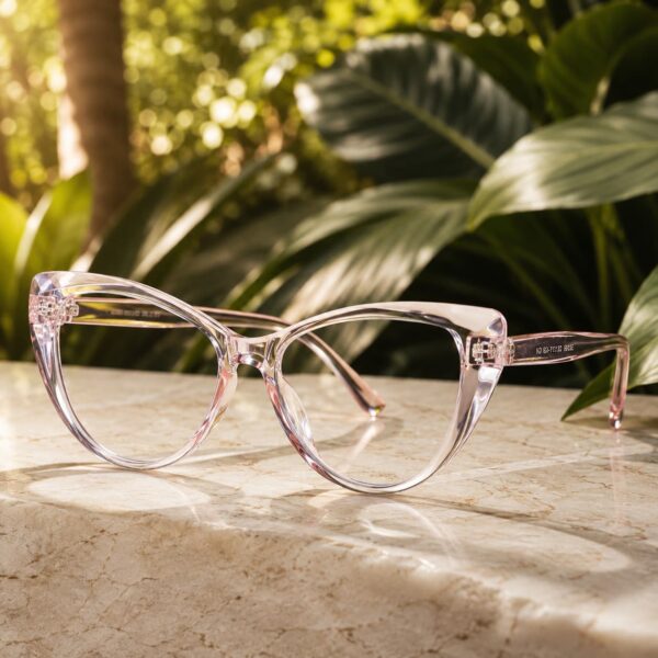 Pinky Cat Eye Glass