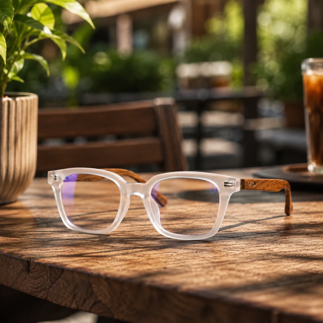 Snow Bark – (Transparent Hipmaster Style ) frame