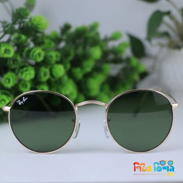 Classic Round (RB3447) Green coating Golden