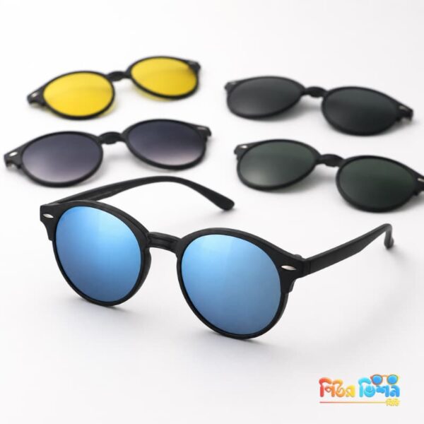 6-in-1 Magnetic Clip-On Eyeglass
