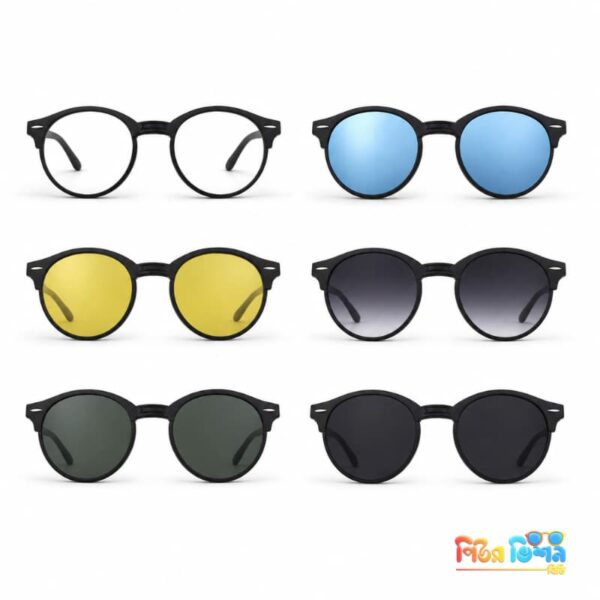 6-in-1 Magnetic Clip-On Eyeglass