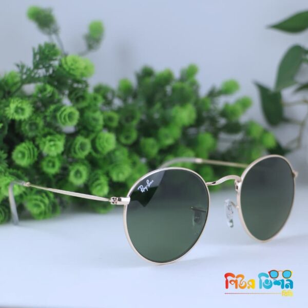 Classic Round (RB3447) Green coating Golden