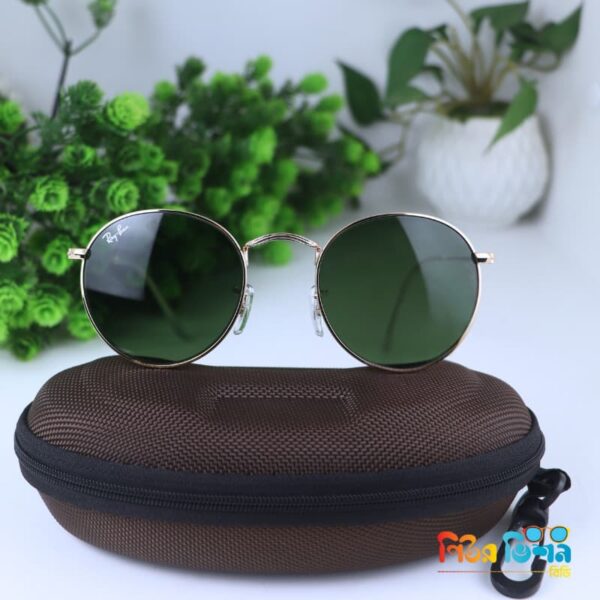 Classic Round (RB3447) Green coating Golden