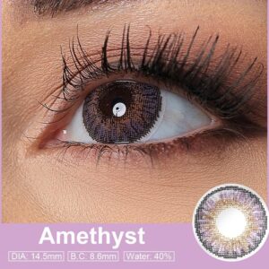 Contact Lens Amethyst