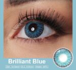 Contact Lens brilliant blue