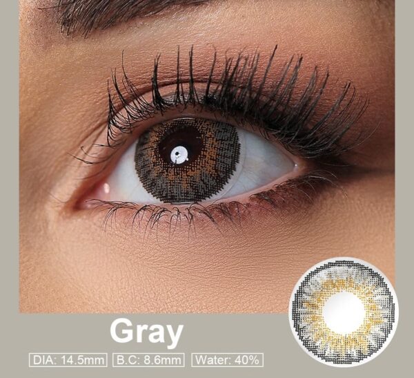 Contact lens Gray
