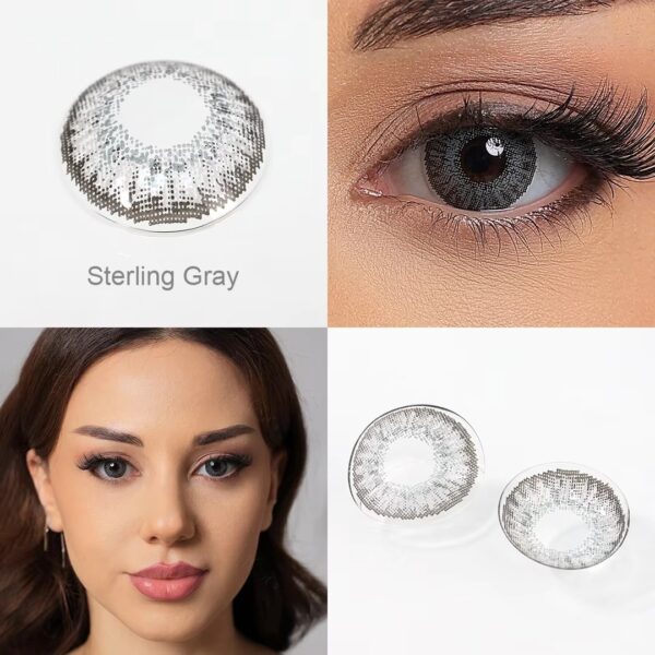 Contact lens Sterling Gray