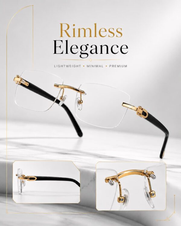 Bluecut Royal Rimless