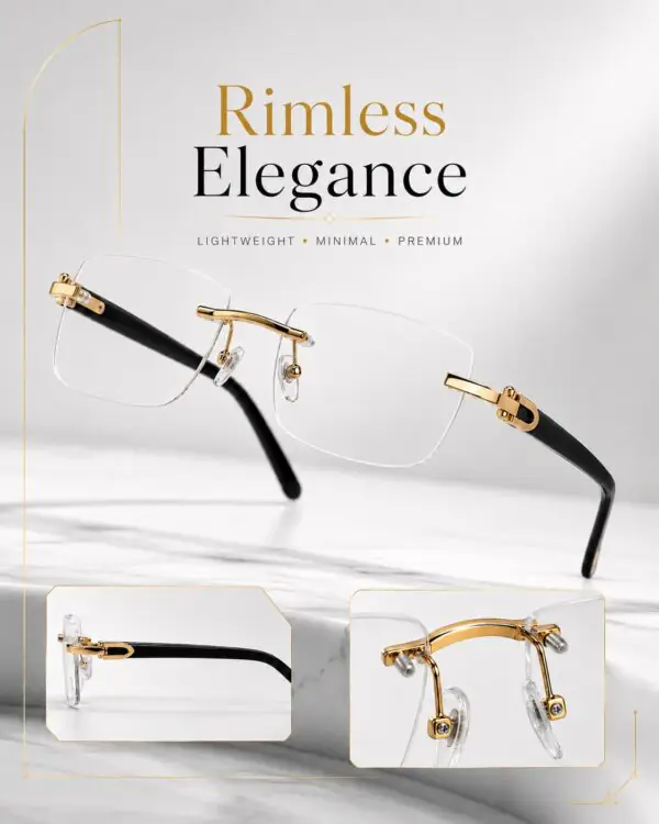 Bluecut Royal Rimless