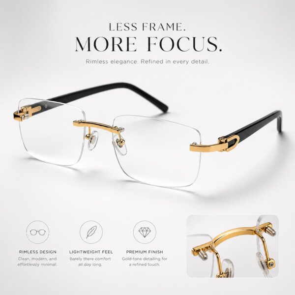 Bluecut Royal Rimless