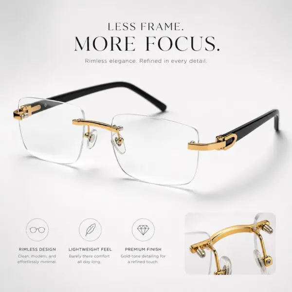 Bluecut Royal Rimless