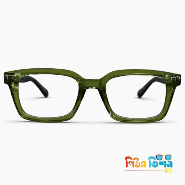 Olive Edge Eyeglass