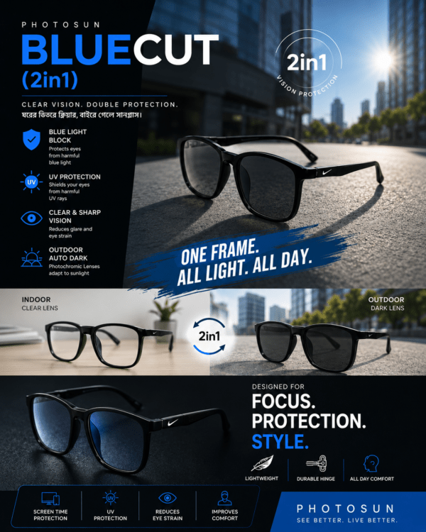 Photo Bluecut (2in1) Day-Night