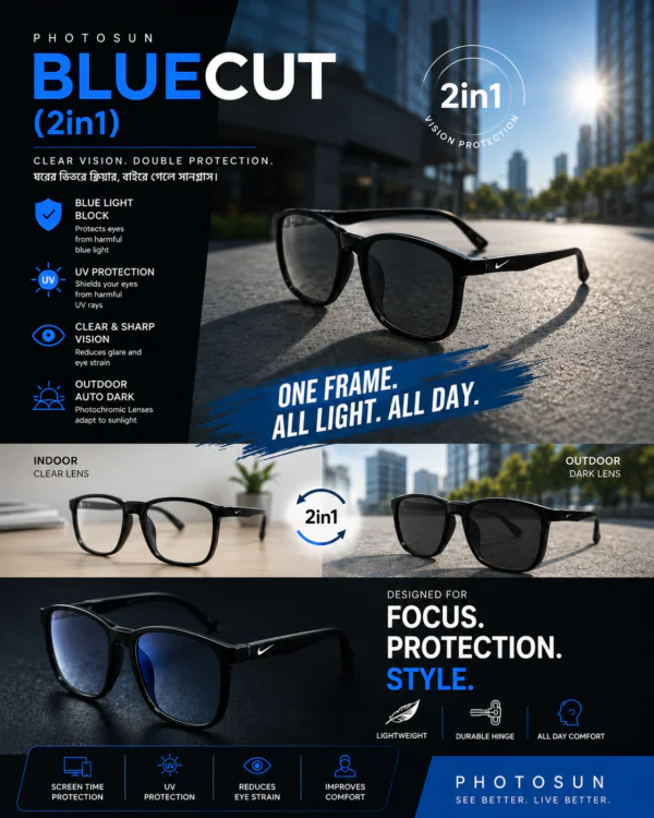 Carbon Photo Bluecut (2in1) Day-Night