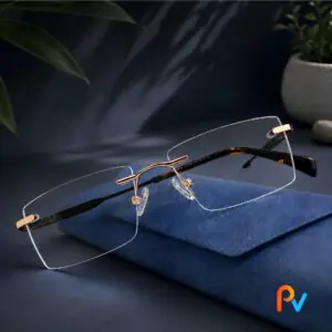 Adidas Premium Rimless Frame – Gold & Black