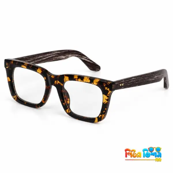 Crystal Frost Premium Square Optical Frame
