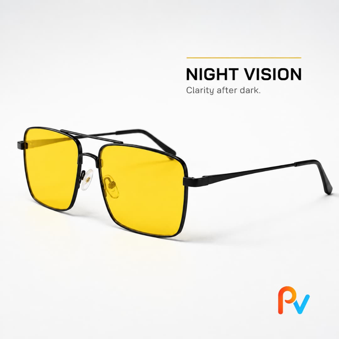 Night Vision Full Metal Eyewear